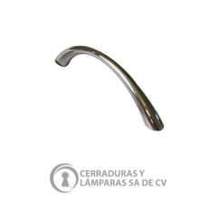 Jaladera Cromo Satinado 96Mm
