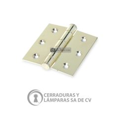 Bisagra 76 X 76 Latón Brillante 1 Perno
