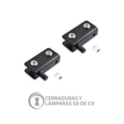 Bisagra P/Vidrio 40 X 20Mm Cromo