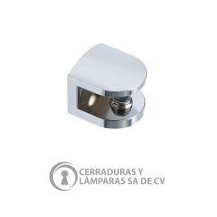 Soporte P/Vidrio 10Mm Cromo