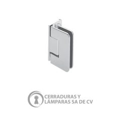 Bisagra P/Cristal 3.5Mm Cromo