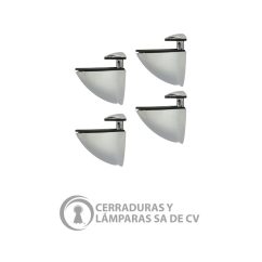 Soporte Cromo Vidrio 8.2G