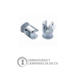 Soporte P/Vidrio 8.2Mm Níquel Satinado