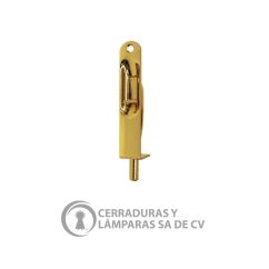 Pasador De Embutir 4" Latón