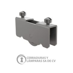 Carretilla Aluminio Para Vitrina Con Balero
