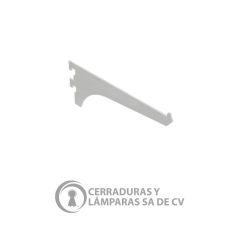 Ménsula De Aluminio 25Cm Natural