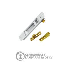Jaladera Embutida Tipo Española Automático Blanco