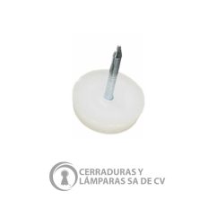 Resbalón Clavo Diámetro 25 X H5 X 20Mm Blanco