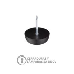 Resbalón Clavo Diámetro 25 X H5 X 20Mm Negro