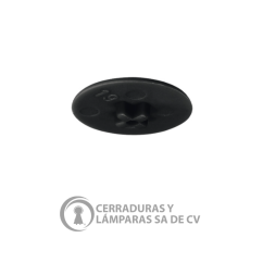 Tapa P/Minifix Plástico Negro