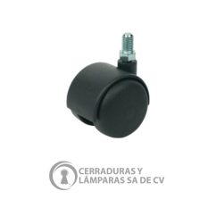 Rodaja 50Mm Negra T/U 19Mm.