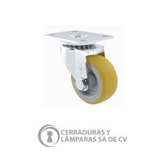 Rodaja Estandar 2 Placa Rueda Hule Termoplástico Verde