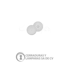 Tapa Blanca 13Mm P/Cubrir Torni