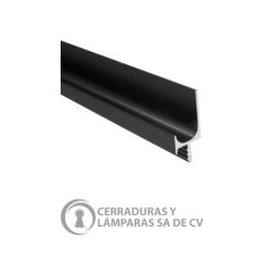 Perfil De Embutir L Negro H37Mm 3M