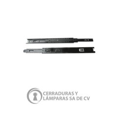 Corredera Extensión 45Mm 55Cm Negro