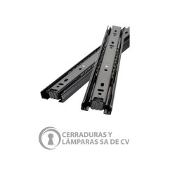 Corredera 1.2 Mm De 50 Cm Negra Ds802604