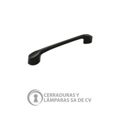 Jaladera Aluminio 128Mm Negra