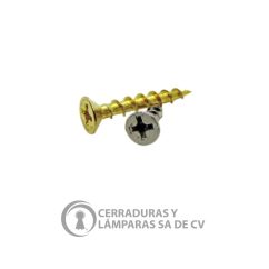 Tornillo 8X34 Niquelado C/Cruz