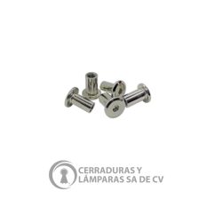Tuerca Conector Niquelado 1/4X15Mm