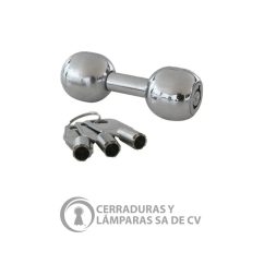 Candado Compacto De Bola Cromo