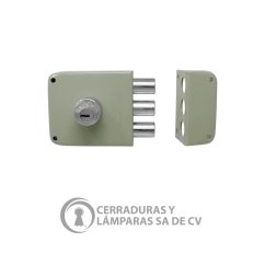 Cerradura L6 Pintada 3 Pasadores