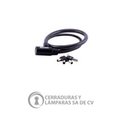Candado 2004 Tb Plástico Negro Cable De
