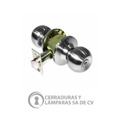 Perilla Cilindrica Gamma Baño Cromo Mate