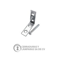 Escuadra 50 X 50 X 15 X 2Mm Zinc Galvanizado