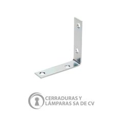 Escuadra 75 X 75 X 15 X 2Mm Zinc Galvanizado