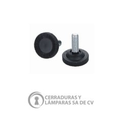 Nivelador M8 X 22Mm Negro