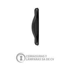 Jaladera Puerta Novum A.Inox.175Mm.Negra