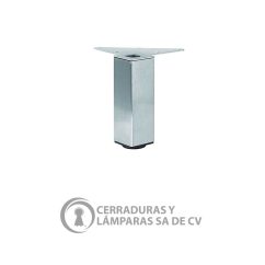 Pata Diámetro 30 X 150 Mm Níquel Mate