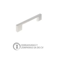 Jaladera Aluminio 128Mm Níquel Cepillado