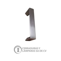 Jaladera Triangular 160Mm -171Mm Aluminio Cepillado