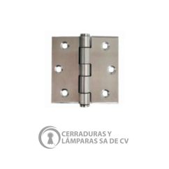 Bisagra 3.5 X 3.5 2 Baleros Inoxidable