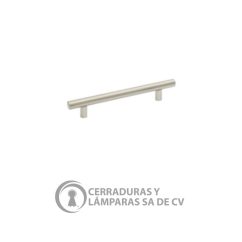 Jaladera Barra 384Mm - 444Mm Níquel Satinado