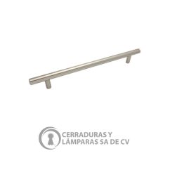 Jaladera Barra 448-508Mm Níquel Satinado