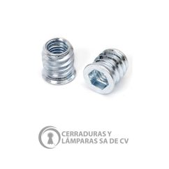 Tuerca Inserto 5/16 X 15 Mm Galvanizado