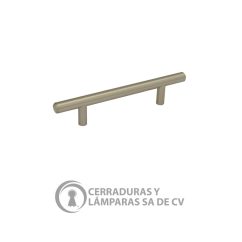 Jaladera Barra 608-668Mm Níquel Mate