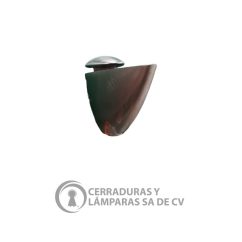 Soporte Gd Níquel Satinado P/Vidrio