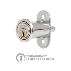 Cerradura Cromo P/Puerta Corrediza