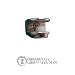 Soporte Cromo P/Vidrio 8Mm