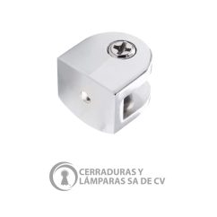Soporte P/Cristal 7Mm Cromo