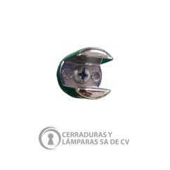 Soporte P/Cristal 10Mm Cromo