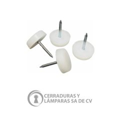 Resbalón Clavo Blanco 19 X 6Mm