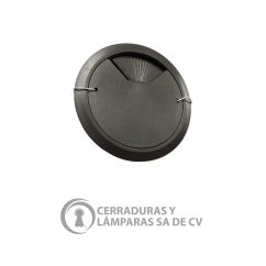 Pasacable Plástico Negro 80Mm