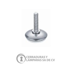 Nivelador Cromo Blanco M6 X 25