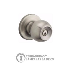 Cerradura Cilindrica P/Recamara Cromo Mate