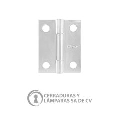 Bisagra 1.5X1.4 C/Torn.Galvanizada