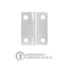 Bisagra 2X1.6 C/Torni.Galvanizado
